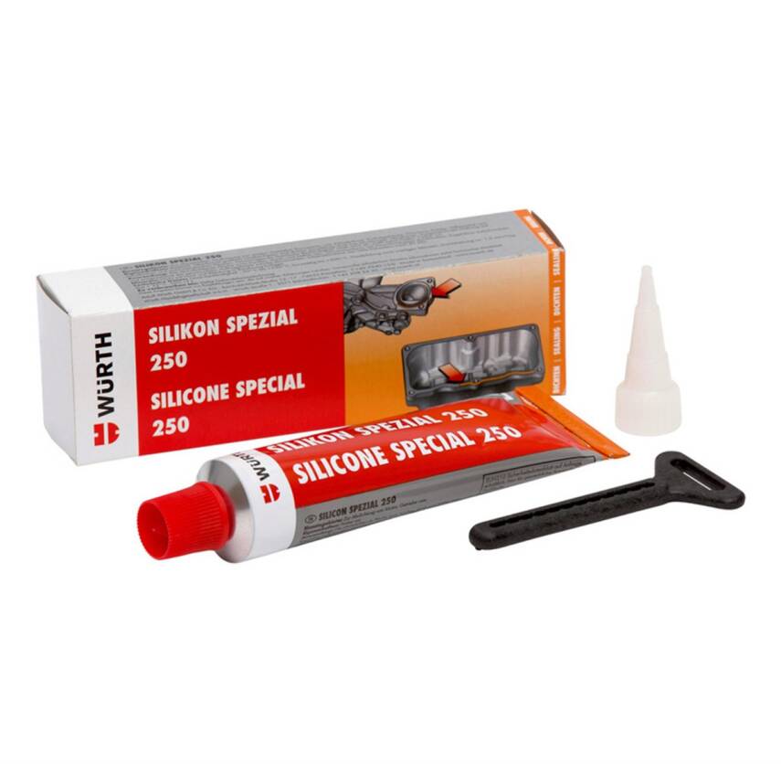Silikon Sıvı Conta Siyah 250C 70Ml Würth - 1