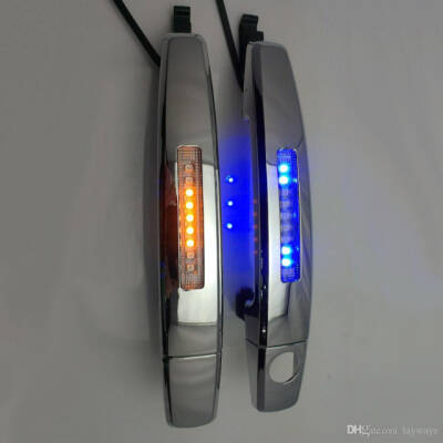 Ledli Kapı Kolu Cruze Aveo Sinyalli Park Modlu Drl 8 Prc Set - 1