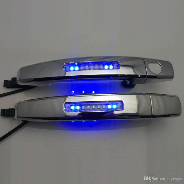 Ledli Kapı Kolu Cruze Aveo Sinyalli Park Modlu Drl 8 Prc Set - 3