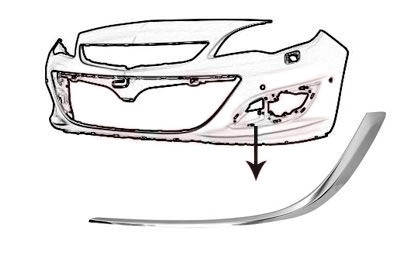 Sis Kapak Krom Nikelajı Astra J Sol Taraf - YERLİ