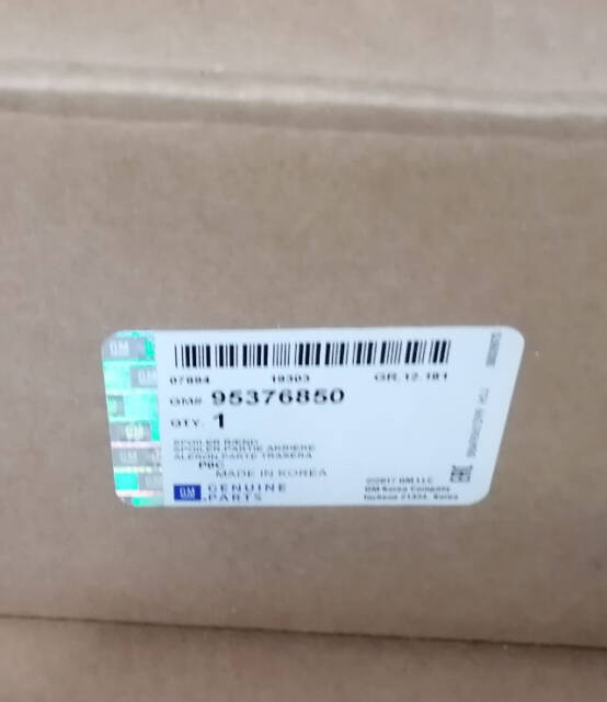 Spoiler Arka Bagaj Üstü Captiva C100 C140 Komple - 6