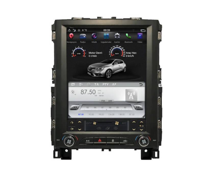 Tesla Multimedya Renault Megane 4 Navimex 10.4 - 1