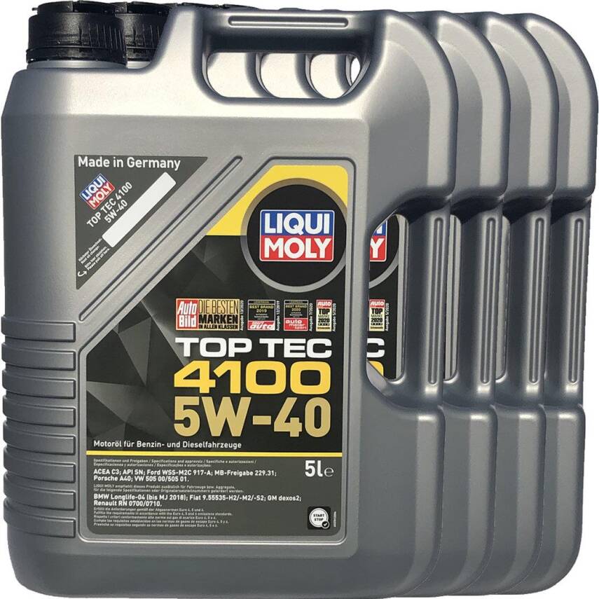 Top Tec 4100 5W-40 Motor Yağı (5 Litre) Liqui Moly - 1