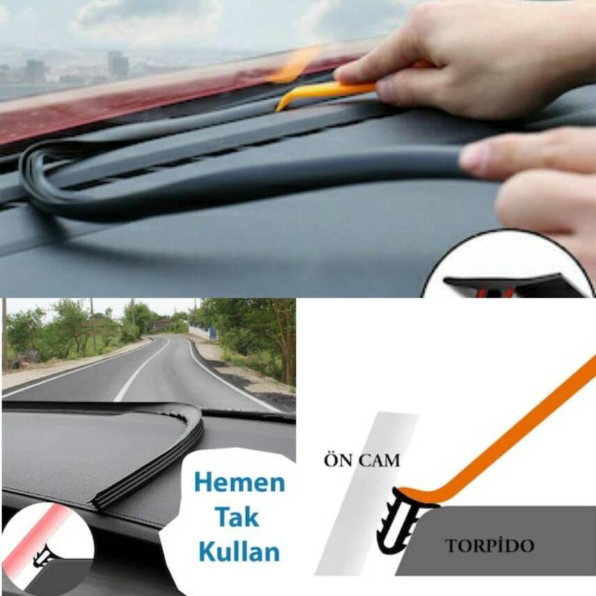 Torpido Göğüs Ön Cam Arası Sıkıştırma Fitil Seti - 2