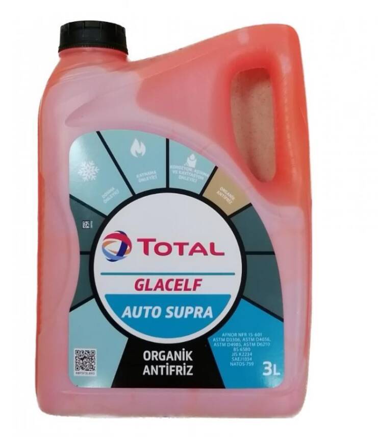 Total Glacelf Auto Supra 5B-3Litre Antifriz 3Lt - 1