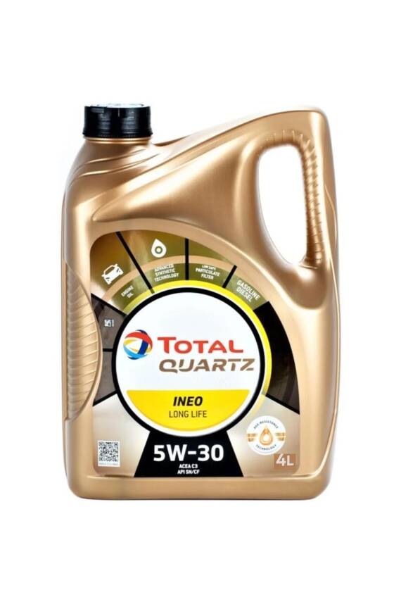 Total Quartz İneo Htc 5W-30 Motor Yağı 4 Litre - 1