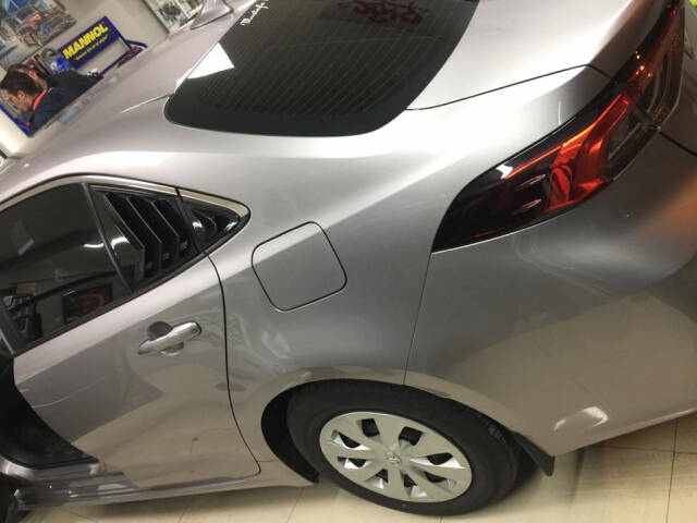 Toyota Corolla 2019 Arka Kelebek Cam Kaplama Spoiler 7D Karbon - 2
