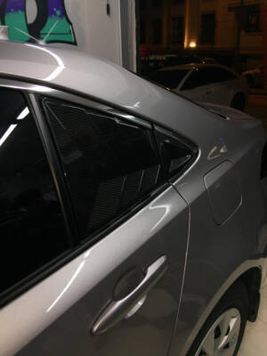 Toyota Corolla 2019 Arka Kelebek Cam Kaplama Spoiler Mat Siyah - UMT AUTO PARTS