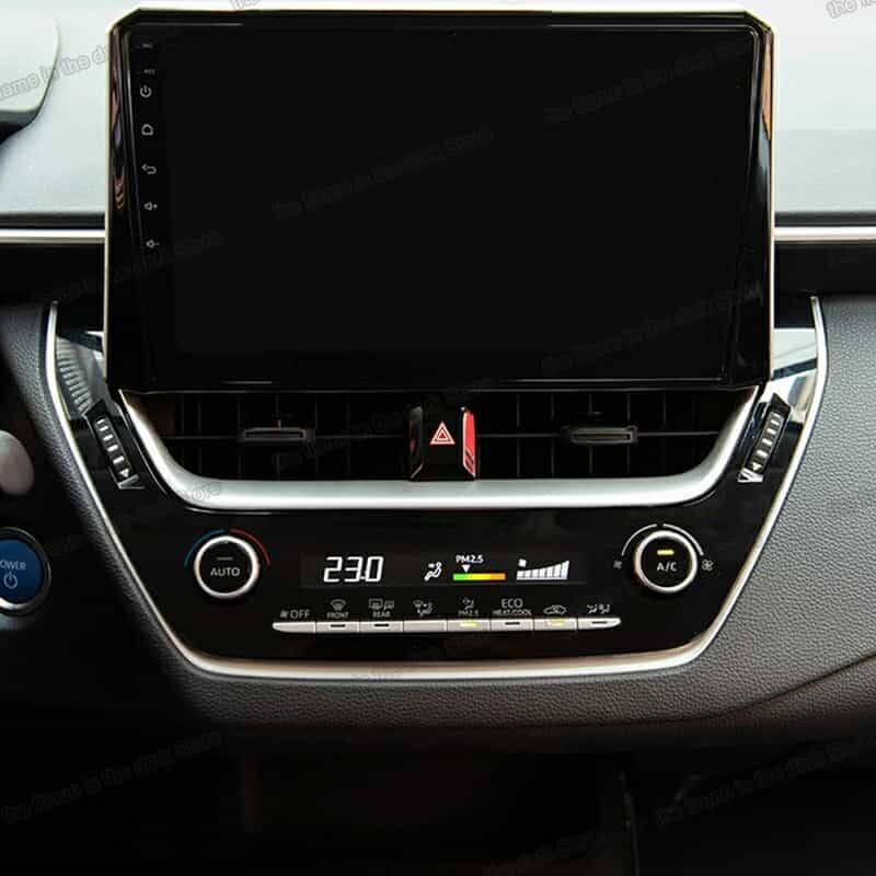 Toyota Corolla 2019 Sonrası E210 Kasa Teyp Altı Kaplama Karbon Renk - 2