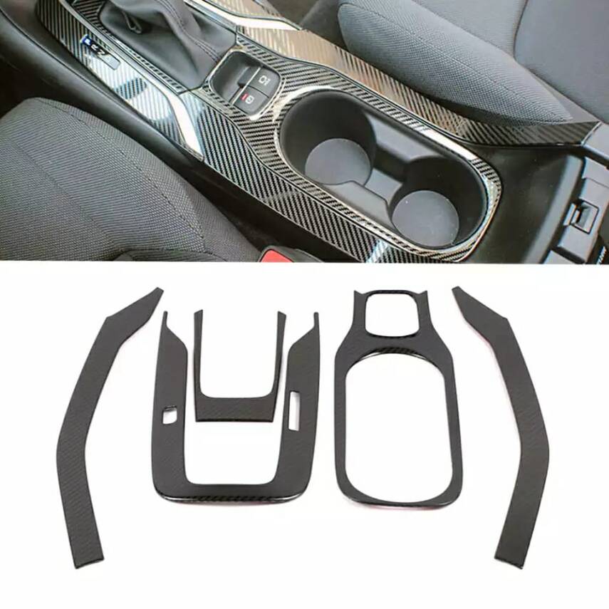 Toyota Corolla 2019 Sonrası E210 Kasa Vites Etrafı Kaplama Set Gri - 4