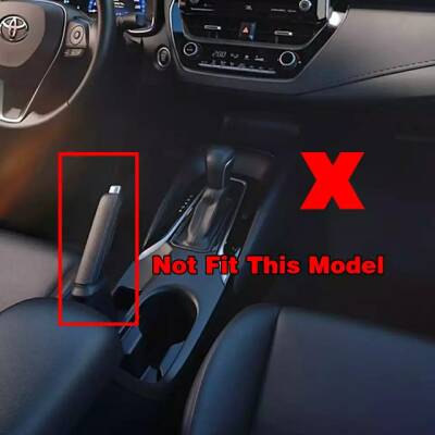 Toyota Corolla 2019 Sonrası E210 Kasa Vites Etrafı Kaplama Set Gri - 5