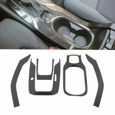 Toyota Corolla 2019 Sonrası E210 Kasa Vites Etrafı Kaplama Set Siyah - 4