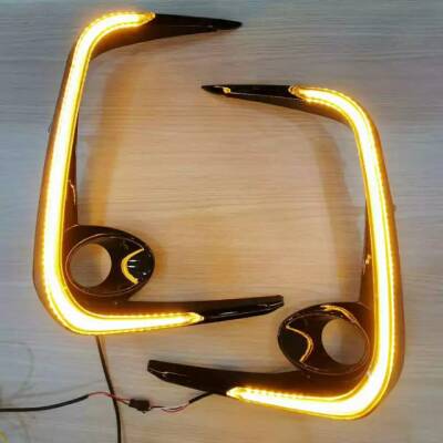 Toyota Corolla 2019 Sonrası Gündüz Led Sis Çerçeve Sinyalli Kayar - 2