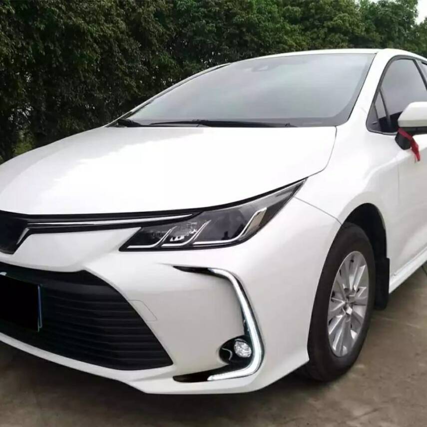 Toyota Corolla 2019 Sonrası Gündüz Led Sis Çerçeve Sinyalli Kayar - 4