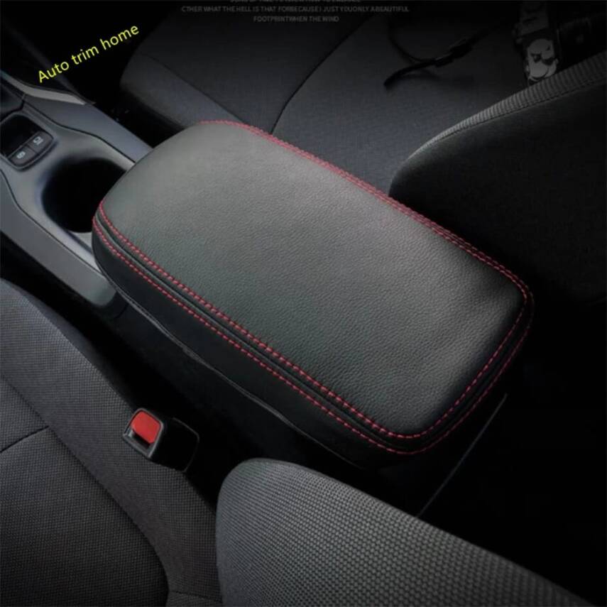 Toyota Corolla 2019 Sonrası Kol Dayama Deri Kılıf Kırmızı - 2