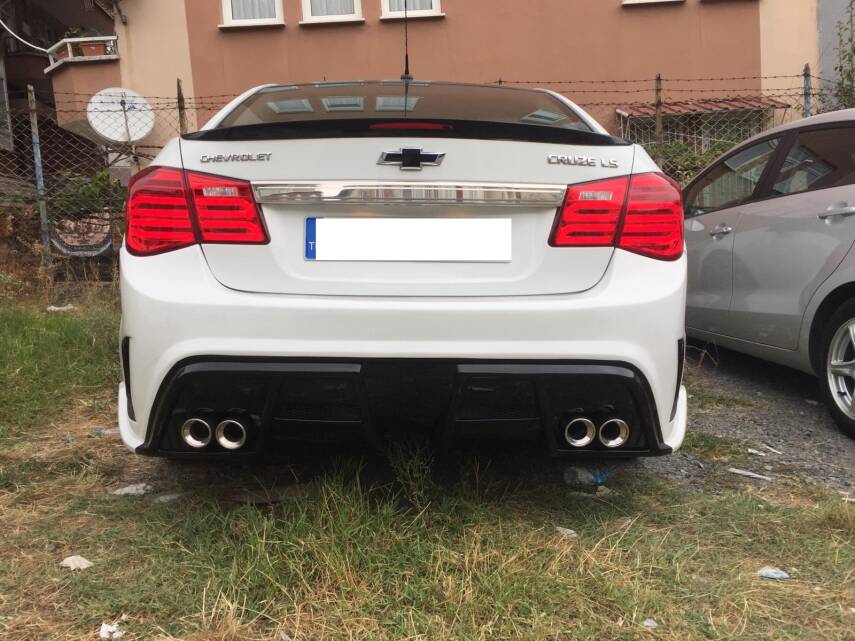 Umt Arka Tampon Cruze Sedan İthal Plastik Ürün - 1