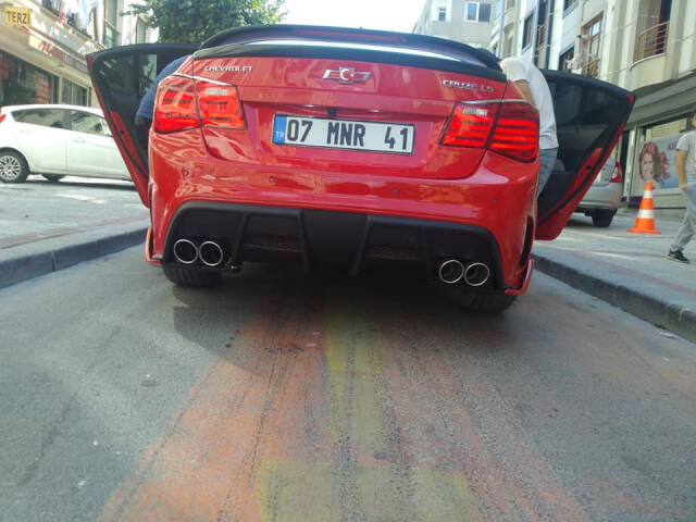 Umt Arka Tampon Cruze Sedan İthal Plastik Ürün - 4