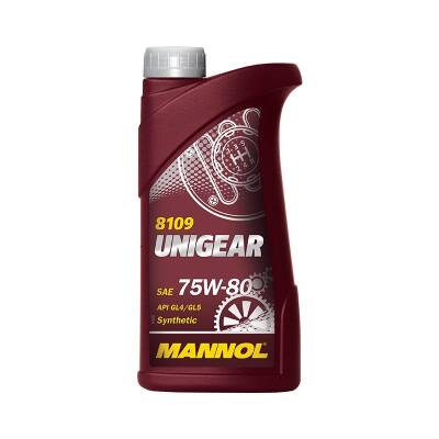 Unigear 75W80 Gl-4/Gl-5Ls 1 Lt Manuel Şanzıman Yağ - MANNOL