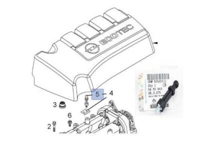 Üst Kapak Saplama Astra H Astra J Corsa C Corsa D Corsa E Meriva A - GM
