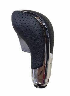 Vites Topuzu Otomatik Siyah Deri Delikli Astra J İnsignia A - 1