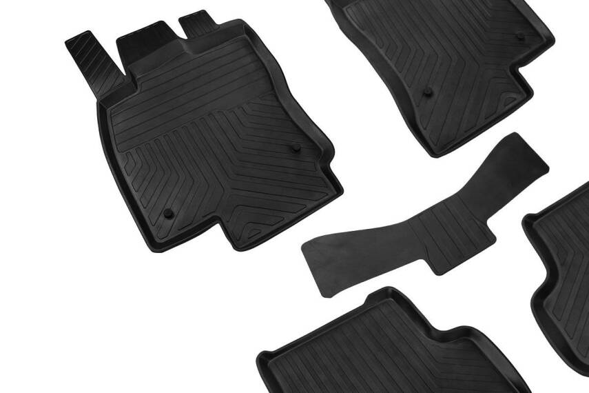 Volkswagen Polo 6 4D Paspas Siyah Omsa 2017- - 2