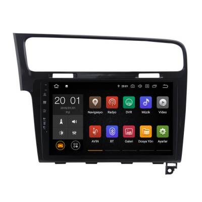 Vw Golf 7 10.1 4/64 Piano Balck Multimedya Navimex - NAVİMEX