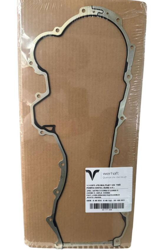 Yağ Pompa Kapak Contası Astra J-H Aveo Corsa 1.3 Werhaft - 1