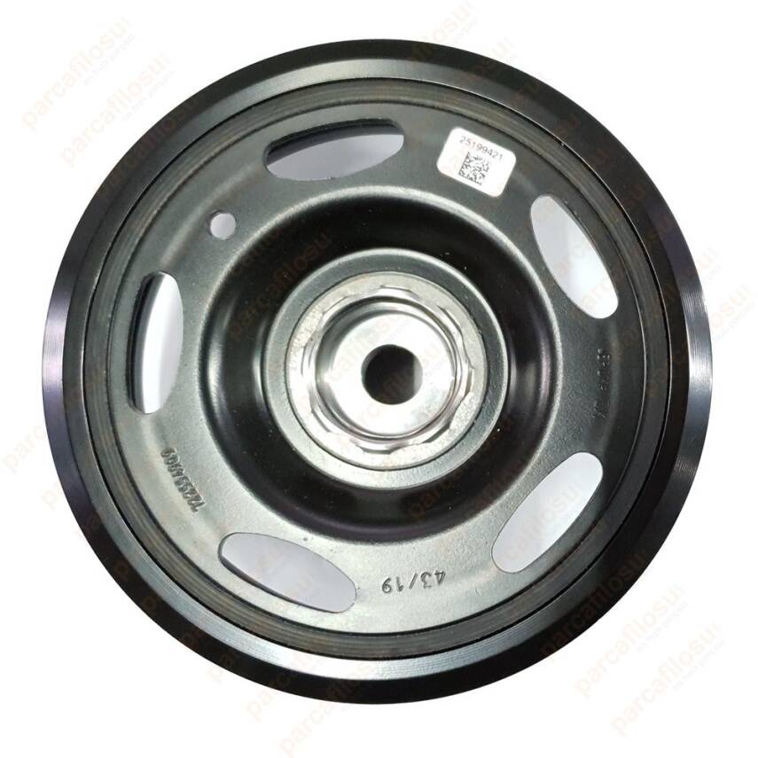 Yağ Pompa Kasnağı A14Net 6 Kanallı - 1